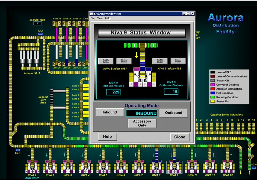 WCS HMI and Diagnostics Software Package BP Controls